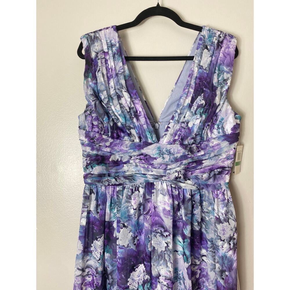 NWT JS COLLECTIONS DRESS GOWN MOTHER OF THE BRIDE FORMAL EVENING WEDDING GUEST - Picture 9 of 16